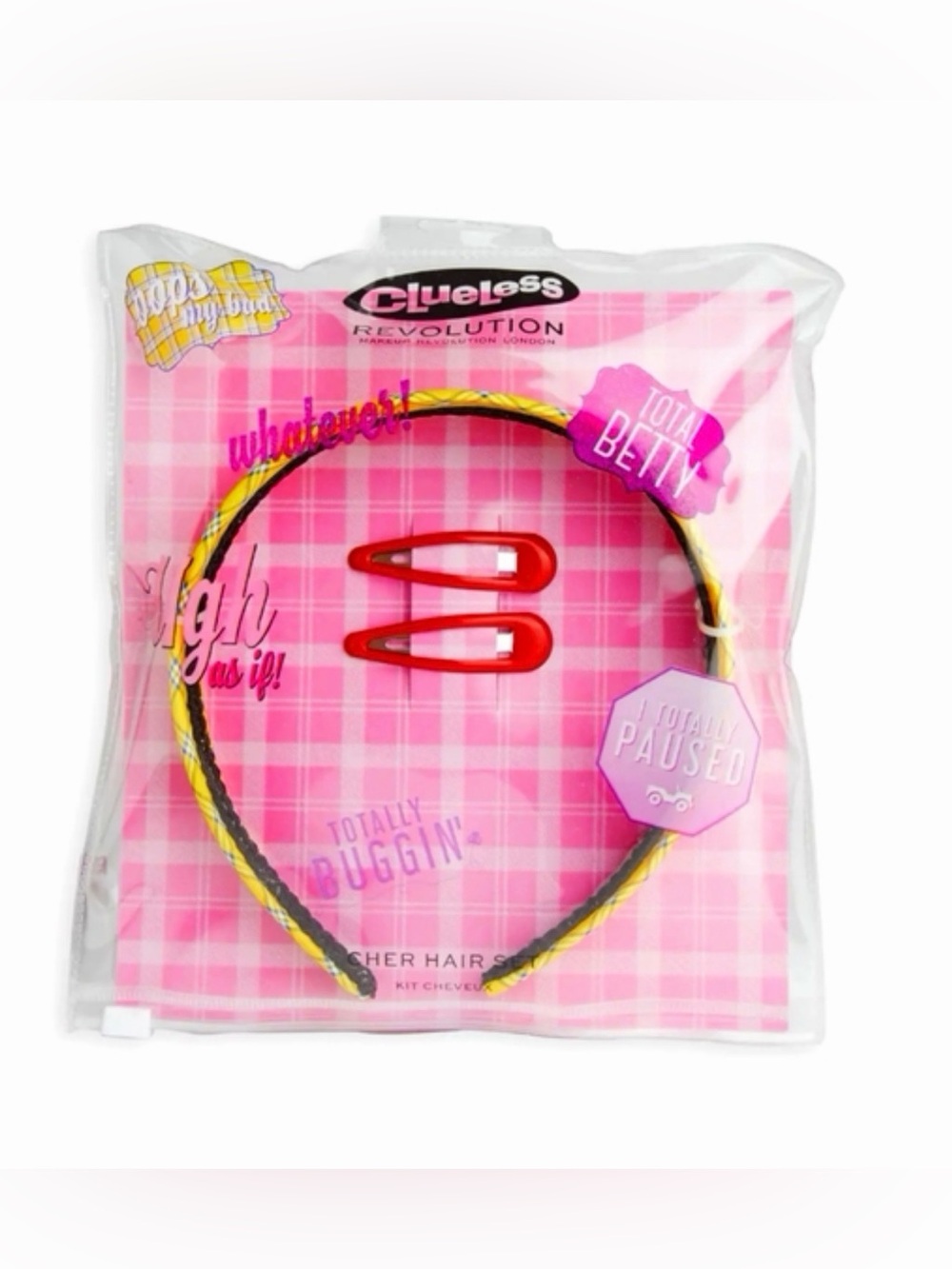Revolution x Clueless Cher Headband & Hair Clips